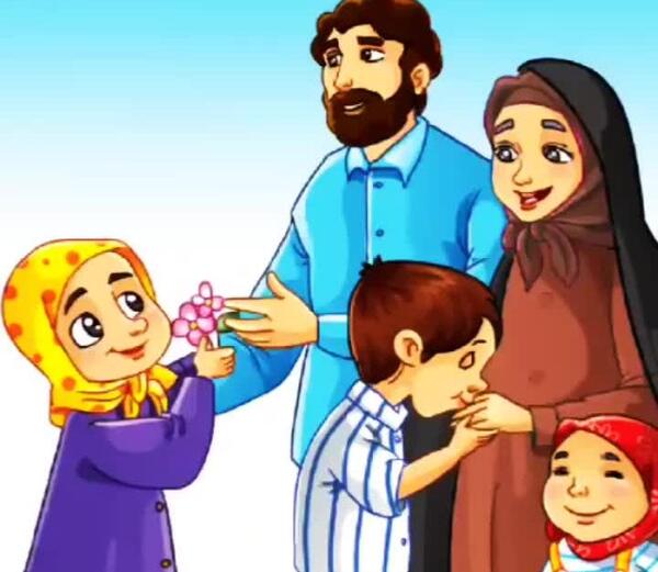 عکس کلیپ احترام به پدر و مادر برای وضعیت واتساپ