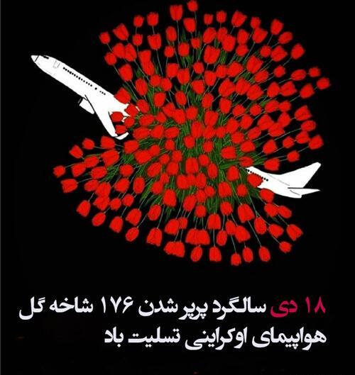 عکس استوری هواپیمای اوکراینی