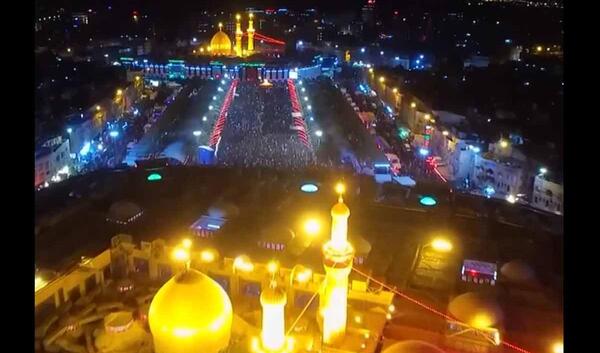 عکس استوری شب جمعه کربلا حسین ستوده