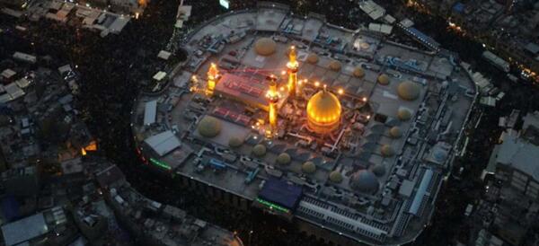 عکس استوری شب جمعه کربلا حسین ستوده