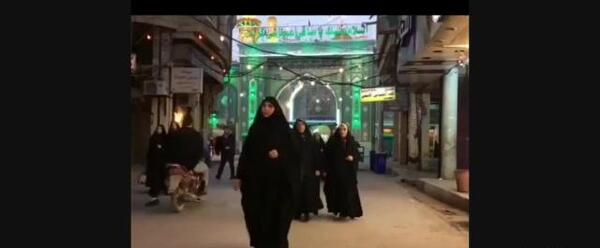 عکس استوری کربلا دلم برات تنگ شده