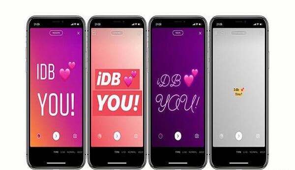عکس فونت قشنگ برای استوری اینستا
