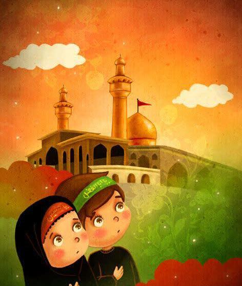 عکس استوری سلام دادن به امام حسین