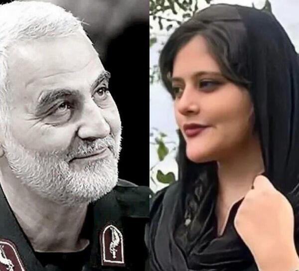عکس استوری حاج قاسم سلیمانی رقص جولان