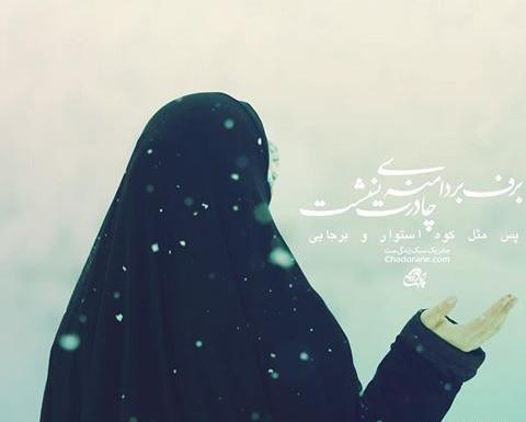عکس استوری مذهبی دخترانه چادری