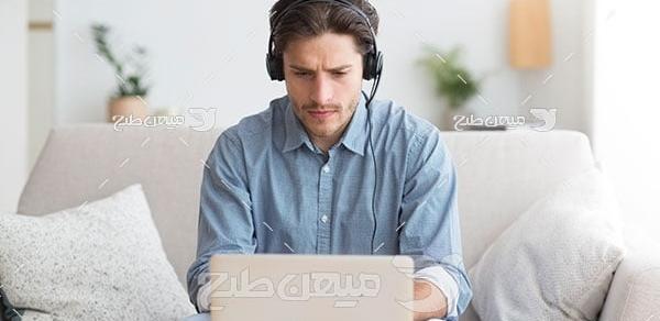 عکس لپ تاپ پروفایل