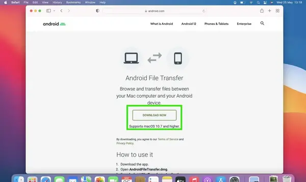فرستادن عکس از لپ تاپ به گوشی با بلوتوث