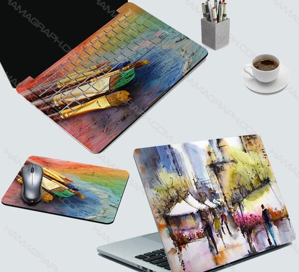 عکس نقاشی کیبورد لپ تاپ