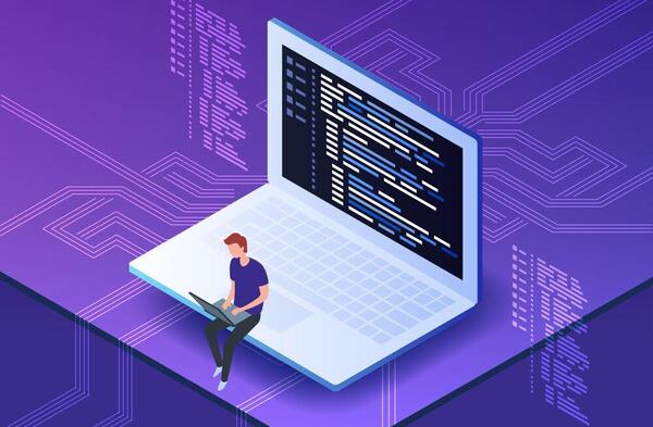 عکس لپ تاپ برنامه نویسی