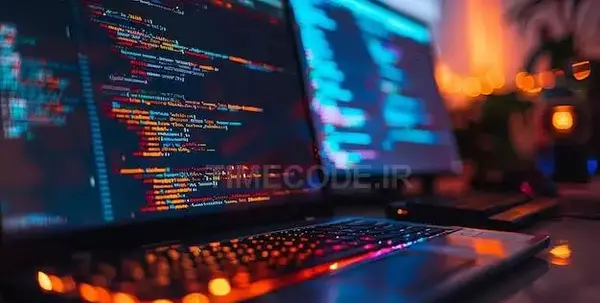 عکس لپ تاپ برنامه نویسی
