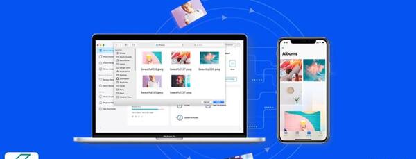 روش انتقال عکس از لپ تاپ به گوشی