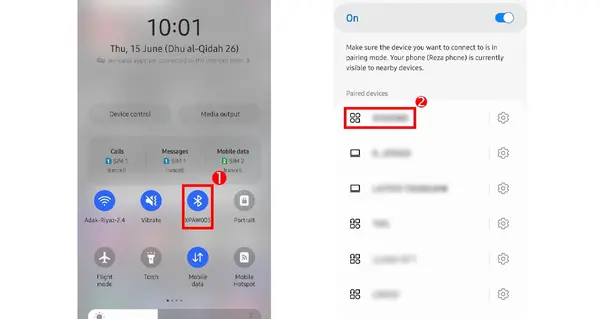 انتقال عکس از لپ تاپ به گوشی با کابل