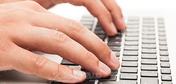 عکس صفحه کلید لپ تاپ به فارسی