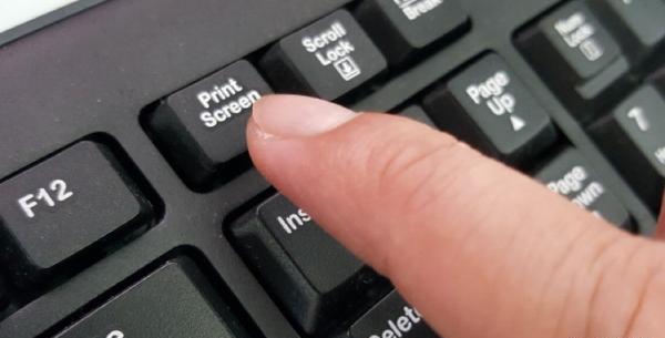 عکس گرفتن از صفحه لپ تاپ hp