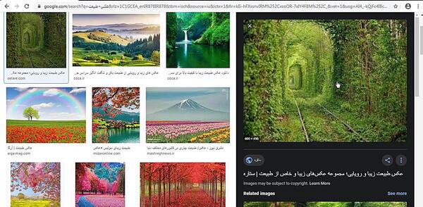 چگونه عکس را از گوگل در لپ تاپ ذخیره کنیم