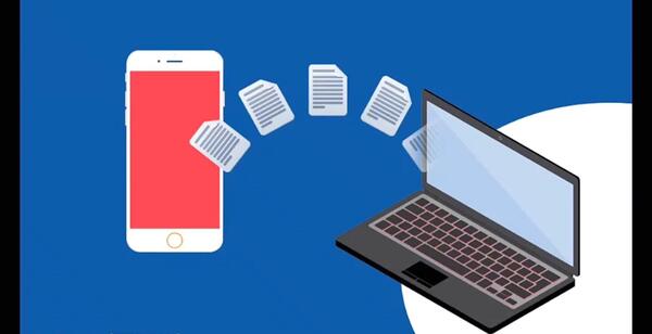 چگونه از لپ تاپ به ایفون عکس و فیلم بریزیم
