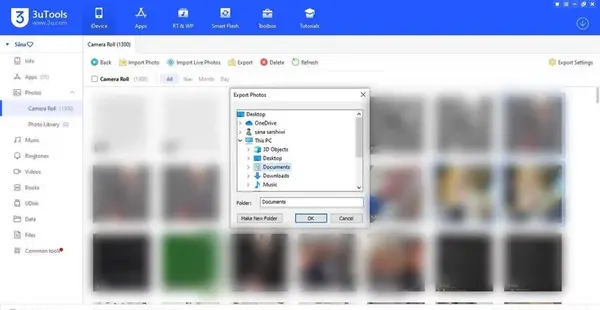 انتقال عکس از لپ تاپ به آیفون بدون کابل