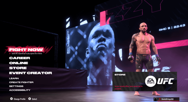 عکس بازی ufc 5
