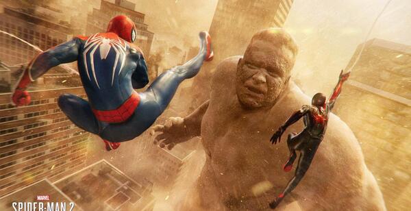 عکس بازی spider man 2