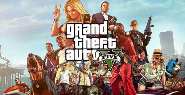 عکس اول بازی gta v