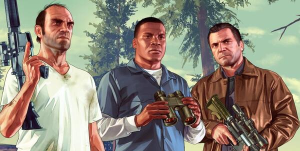 عکس رمزهای بازی gta v