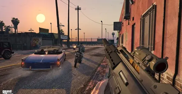 عکس از بازی gta v