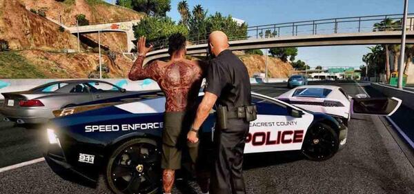 عکس از بازی gta v