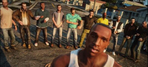 عکس شخصیت های بازی gta v