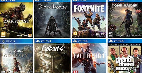 عکس از بازی های ps4