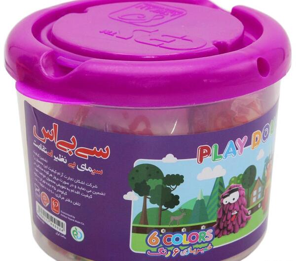 عکس خمیر بازی صورتی