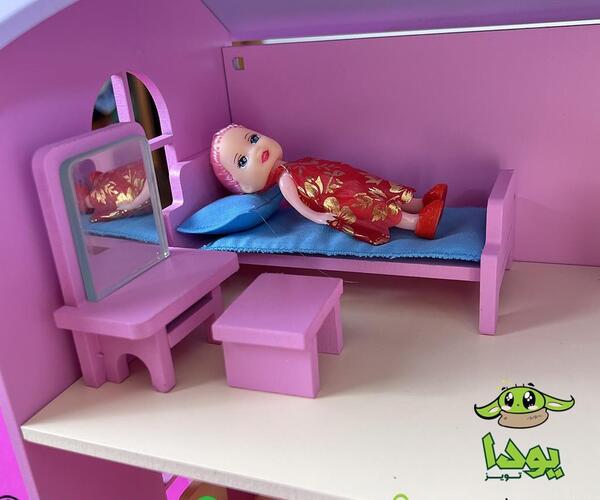 عکس خانه اسباب بازی صورتی