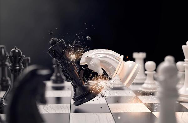عکس بازی فکری شطرنج