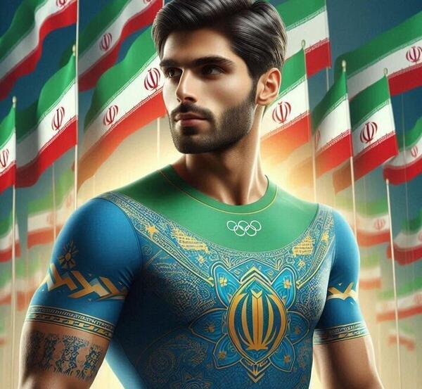 عکس هوش مصنوعی بازی ایران و ژاپن