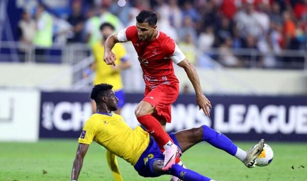 عکس بازی پرسپولیس الغرافه