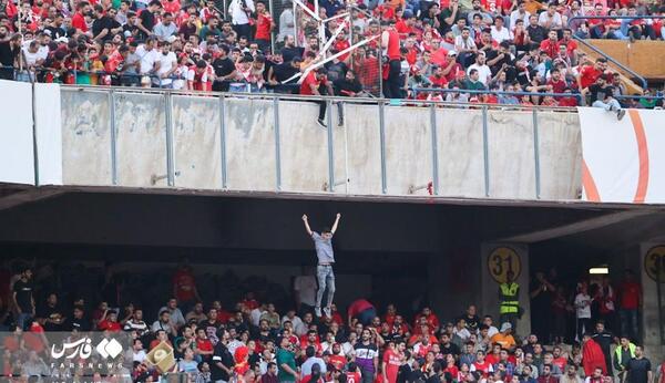 عکس هواداران پرسپولیس در بازی امروز
