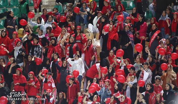 عکس هواداران پرسپولیس در بازی امروز