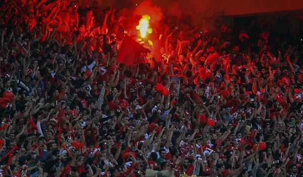 عکس هواداران پرسپولیس در بازی امروز
