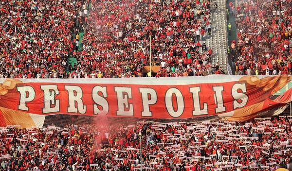 عکس هواداران پرسپولیس در بازی امروز