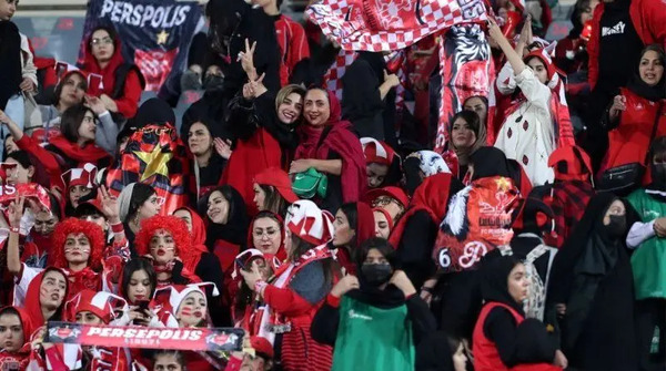 عکس هواداران پرسپولیس در بازی امروز