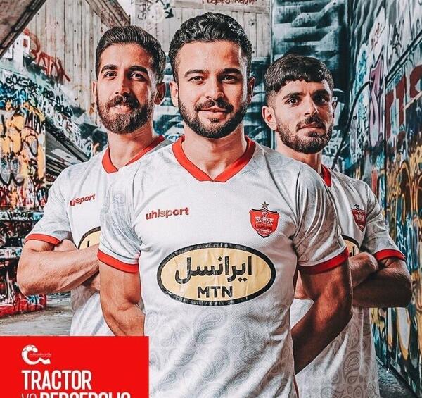 عکس بازیکنان پرسپولیس در بازی امروز