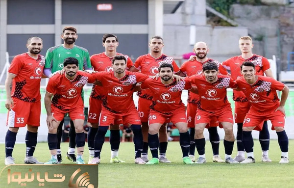 عکس بازیکنان پرسپولیس در بازی امروز