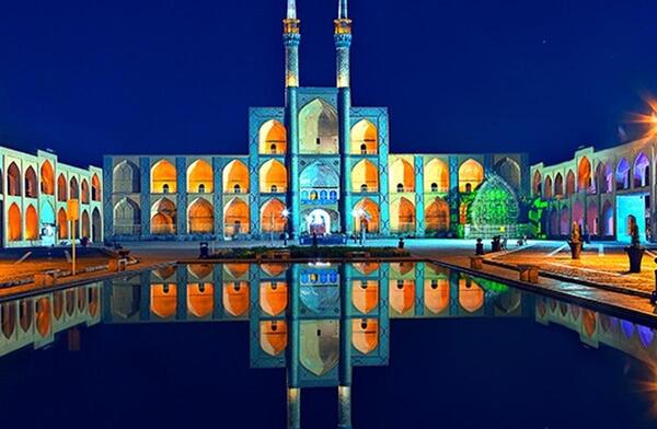 عکس جاهای دیدنی یزد در بهار
