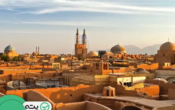 عکس جاهای دیدنی یزد در زمستان