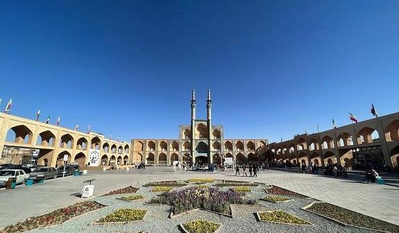 عکس جاهای دیدنی یزد در زمستان