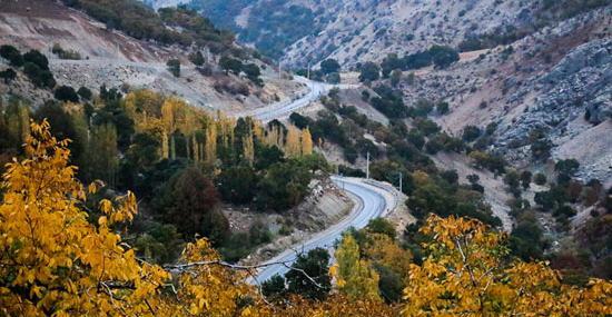 عکس جاهای دیدنی یاسوج در پاییز