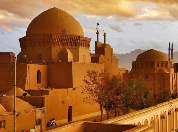عکس جاهای دیدنی یزد روی نقشه