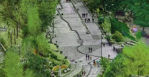عکس جاهای دیدنی همدان در زمستان