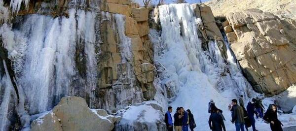 عکس جاهای دیدنی همدان در زمستان