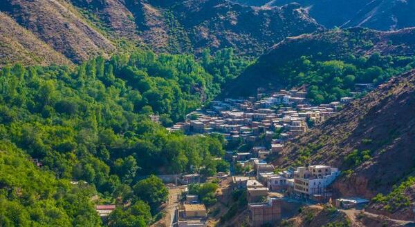 عکس جاهای دیدنی روستای ورزقان
