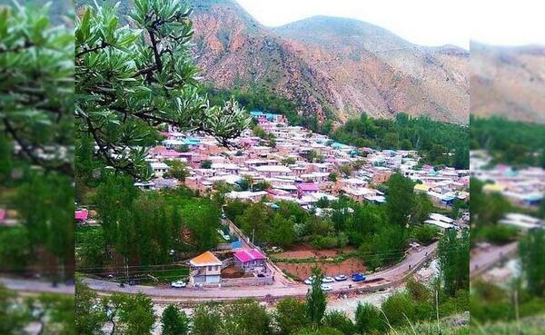 عکس جاهای دیدنی روستای ورزقان